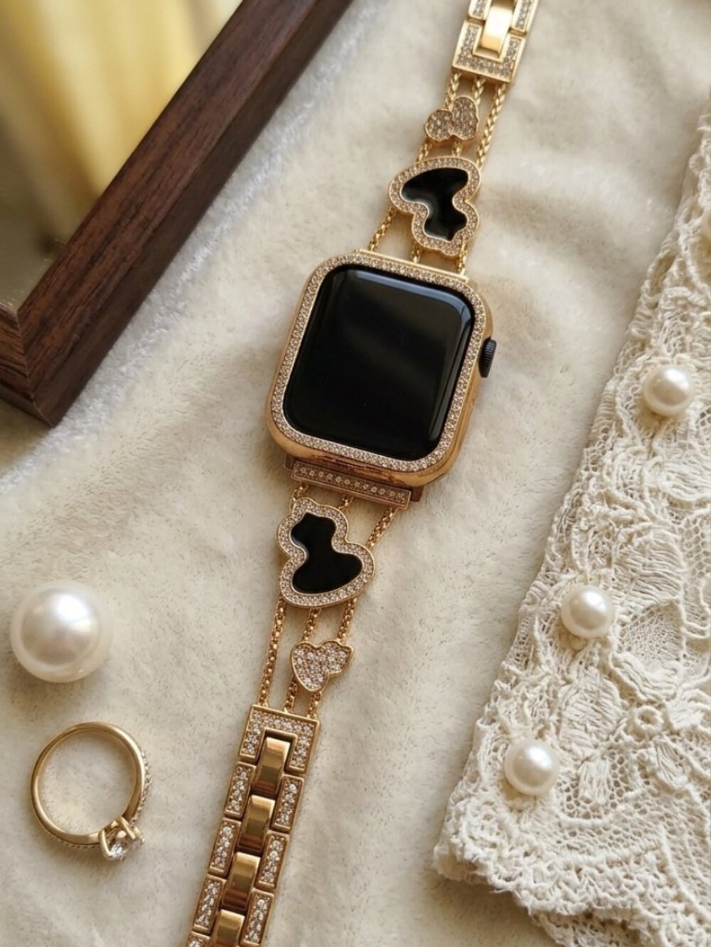 VCA Gourd Watch Band Compatible with apple watch 38-40-41 MM for women